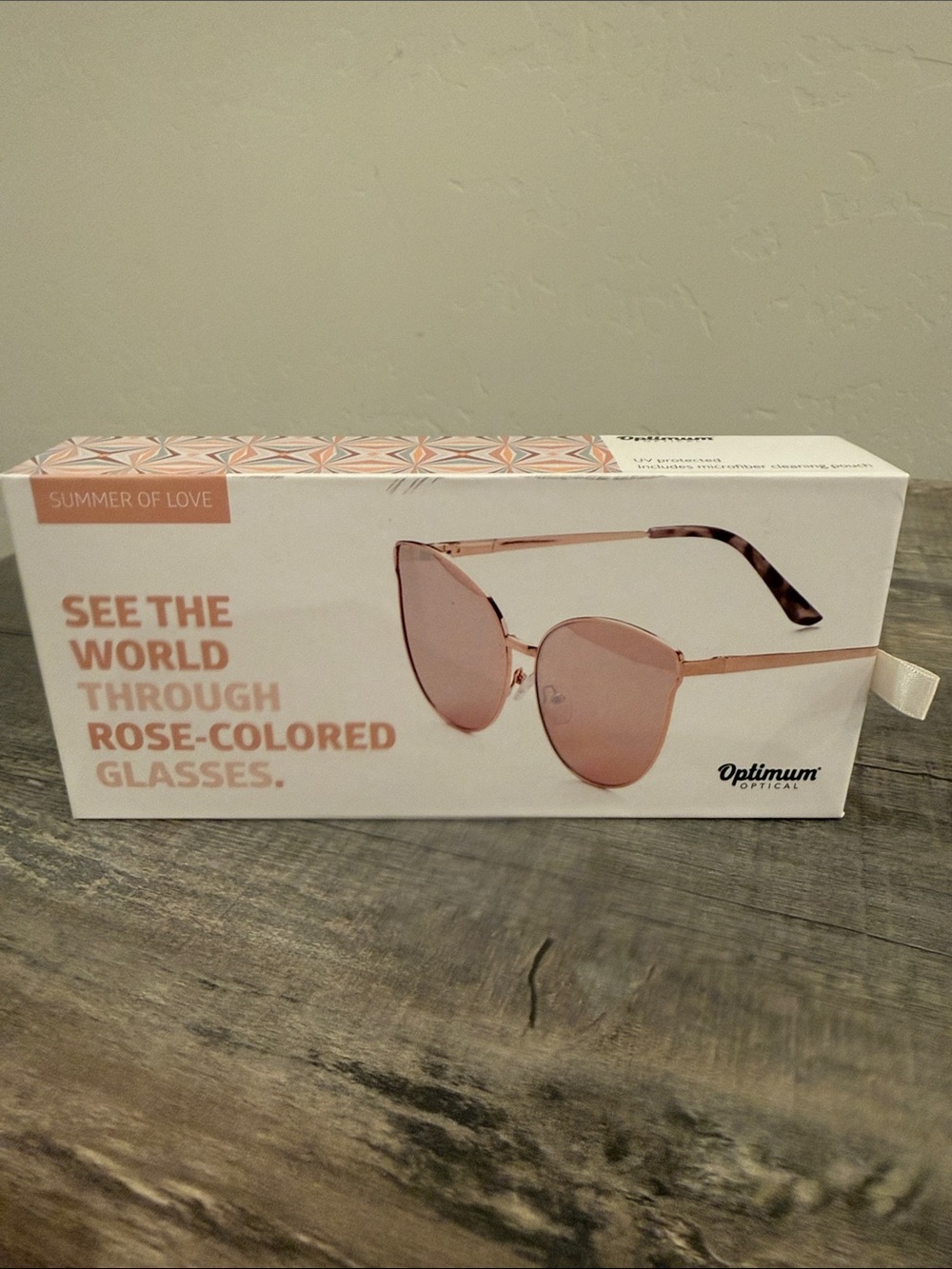 Rose-Colored Women's Sunglasses